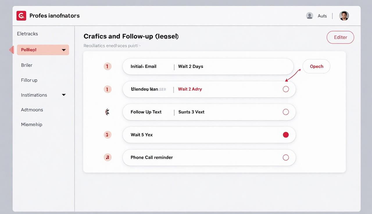 Auto Follow-Up Sequences - Set it and never miss a touchpoint