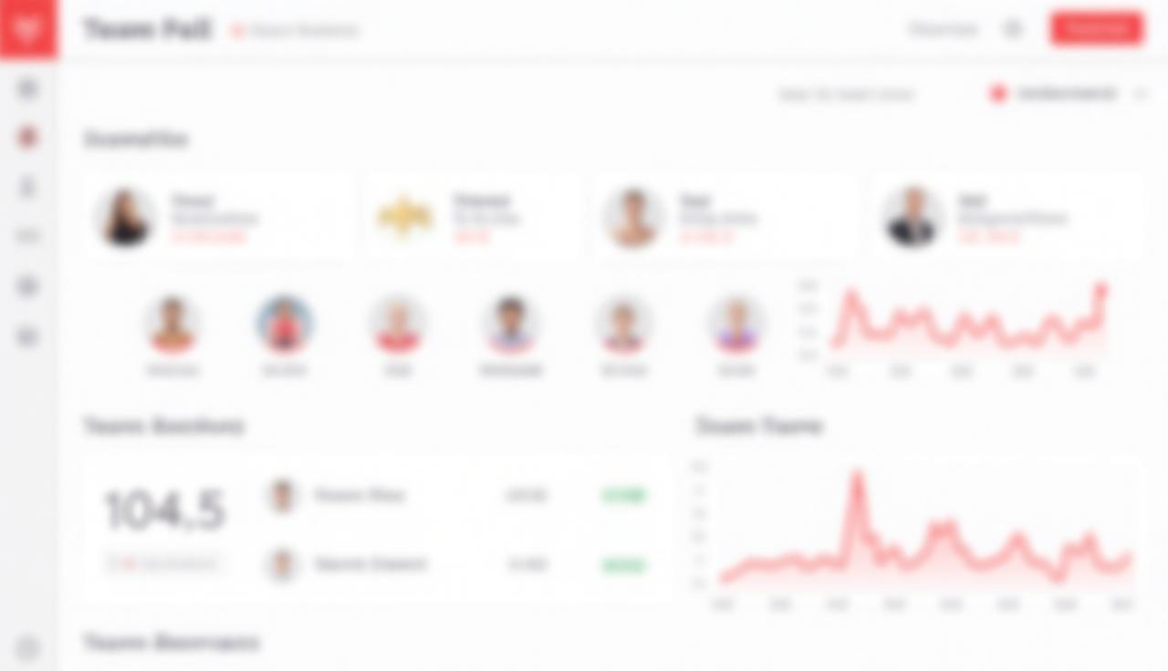 Team Performance - Individual and team metrics at a glance